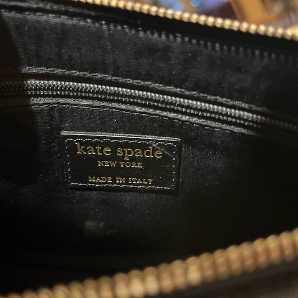 Kate Spade Black Wool Shoulder Bag - Picture 8 of 8